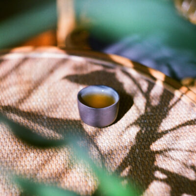 handmade ceramic dark stoneware minimalistic coffee cup