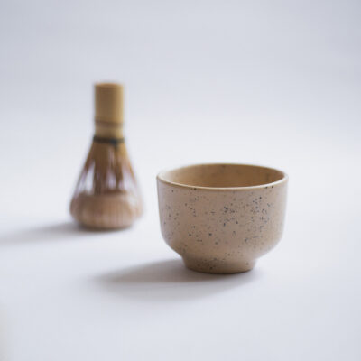 handmade ceramic travel chawan
