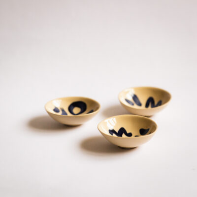 small handmade ceramic trinket bowls