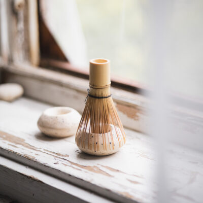 modern minimalistic matcha whisk holder